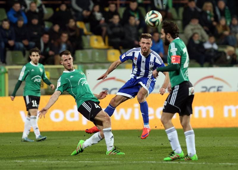 Football. I Liga. GKS Belchatow - Wisla Plock. 28.03.2016