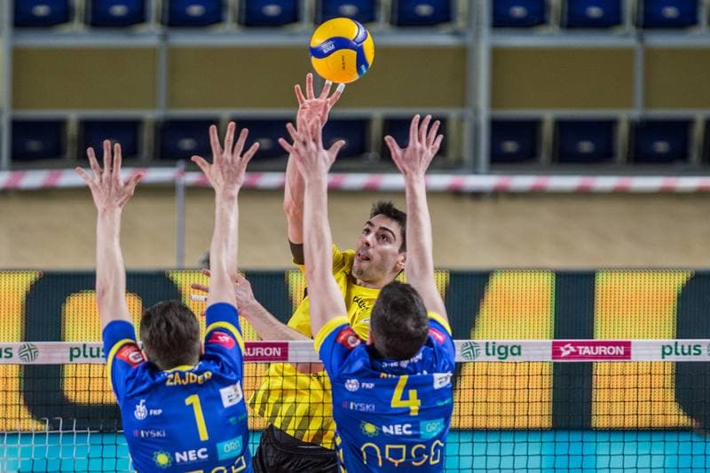 Volleyball. PlusLiga. GKS Katowice - PSG Stal Nysa. 19.02.2022