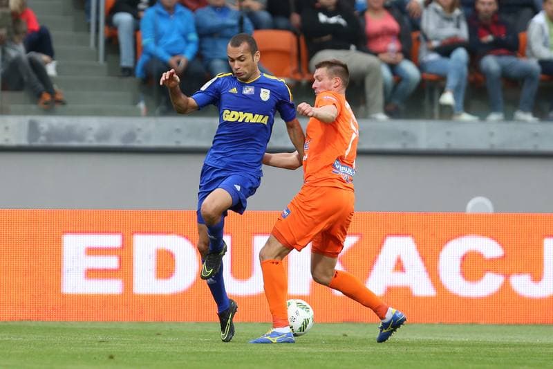 Football. Lotto Ekstraklasa. Bruk-Bet Termalica Nieciecza - Arka Gdynia. 18.07.2016