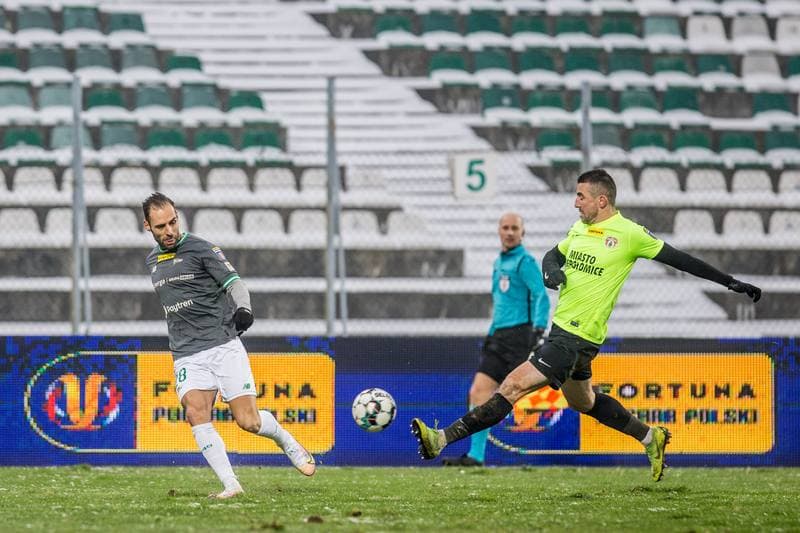 Football. Fortuna Puchar Polski. Puszcza Niepolomice - Lechia Gdansk. 09.02.2021