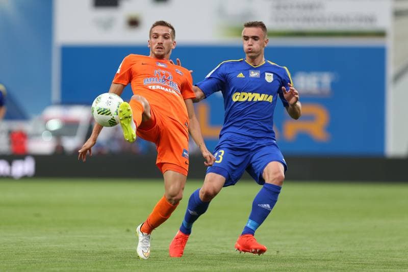 Football. Lotto Ekstraklasa. Bruk-Bet Termalica Nieciecza - Arka Gdynia. 18.07.2016