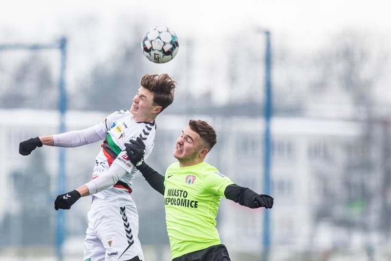 Football. Sparing. GKS Tychy - Puszcza Niepolomice. 13.02.2021