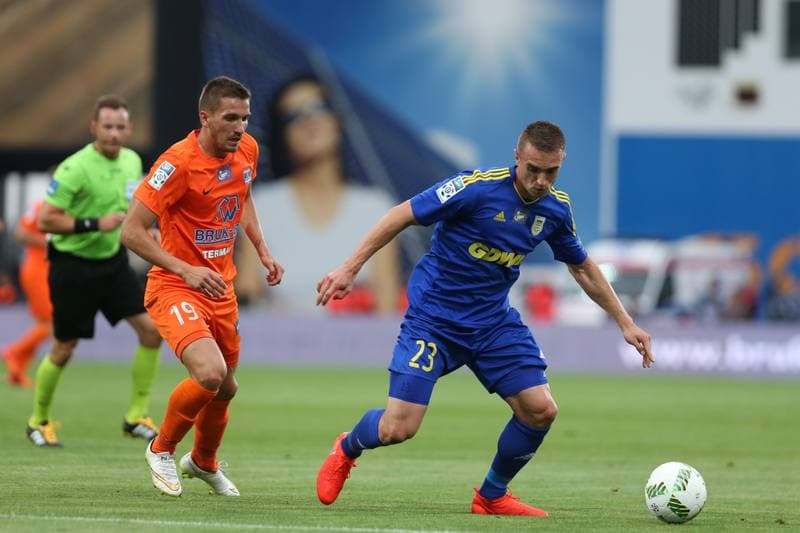 Football. Lotto Ekstraklasa. Bruk-Bet Termalica Nieciecza - Arka Gdynia. 18.07.2016