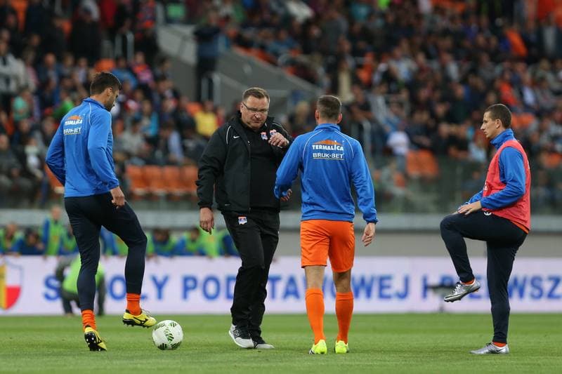 Football. Lotto Ekstraklasa. Bruk-Bet Termalica Nieciecza - Arka Gdynia. 18.07.2016