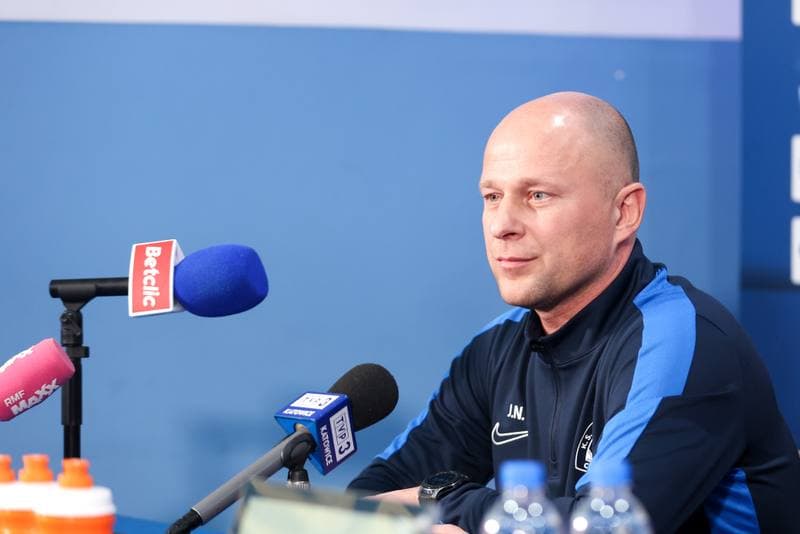 Football. Ruch Chorzow. Press Conference. 08.01.2024