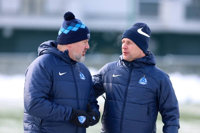 Football. Ruch Chorzow. Training. 08.01.2024