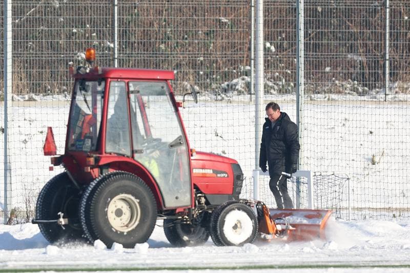 Football. Gornik Zabrze. Training. 10.01.2024