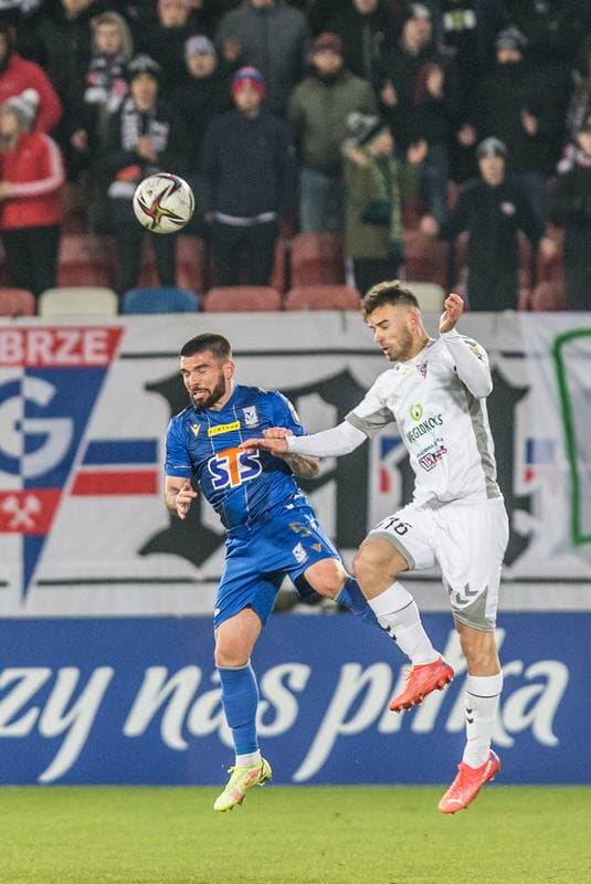 Football. Fortuna Puchar Polski. Gornik Zabrze - Lech Poznan. 02.03.2022