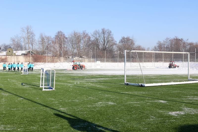Football. Gornik Zabrze. Training. 10.01.2024