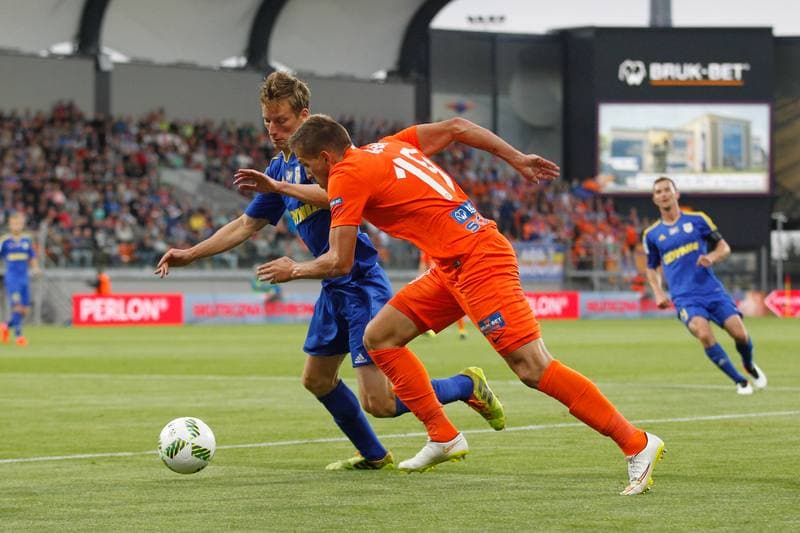 Football. Lotto Ekstraklasa. Bruk-Bet Termalica Nieciecza - Arka Gdynia. 18.07.2016