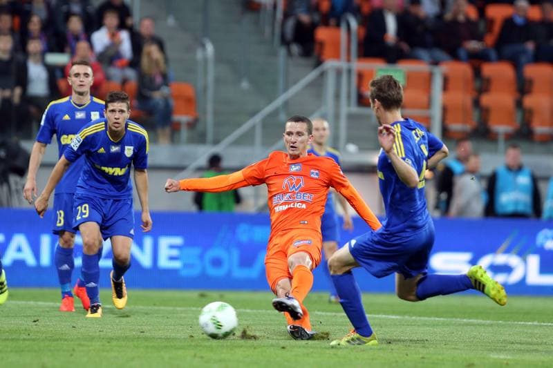 Football. Lotto Ekstraklasa. Bruk-Bet Termalica Nieciecza - Arka Gdynia. 18.07.2016