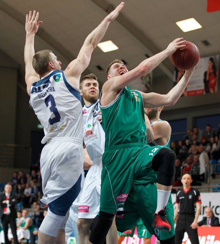 Basketball. Tauron Basket Liga. MKS Dabrowa Gornicza - Slask Wroclaw. 26.03.2016
