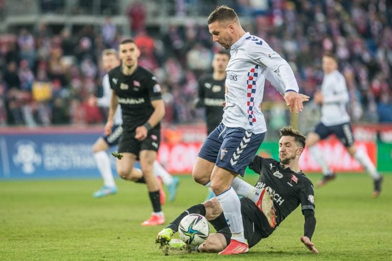 Football. PKO BP Ekstraklasa. Gornik Zabrze - Cracovia Krakow. 06.03.2022