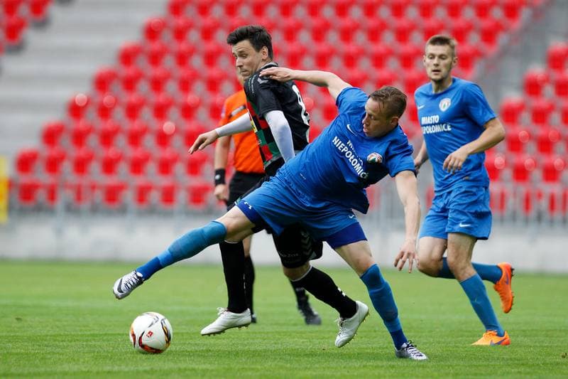Football. Sparing. GKS Tychy - Puszcza Niepolomice. 19.07.2016