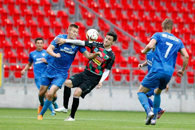 Football. Sparing. GKS Tychy - Puszcza Niepolomice. 19.07.2016