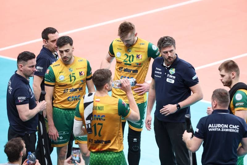 Volleyball. CEV Cup. Aluron CMC Warta Zawiercie - Allianz Milano. 10.01.2024