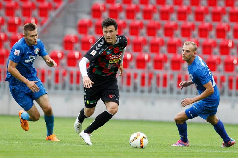 Football. Sparing. GKS Tychy - Puszcza Niepolomice. 19.07.2016