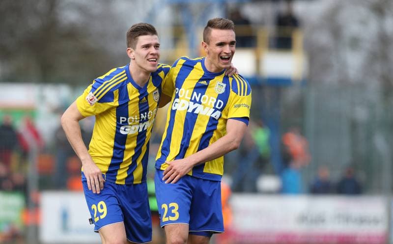 Football. I Liga. MKS Kluczbork - Arka Gdynia. 26.03.2016