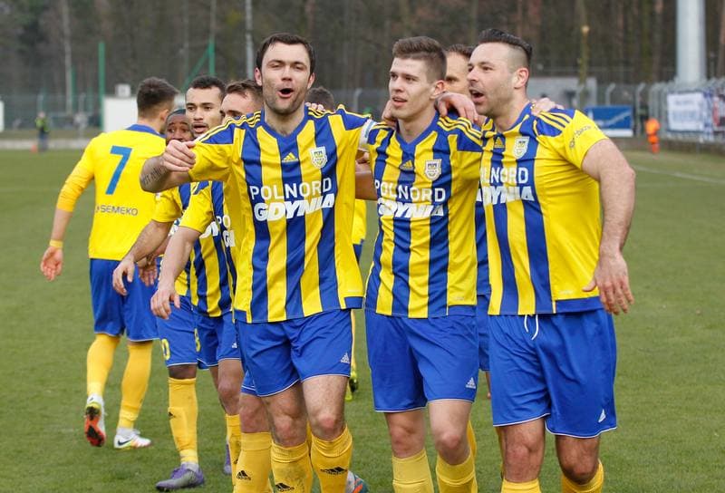 Football. I Liga. MKS Kluczbork - Arka Gdynia. 26.03.2016