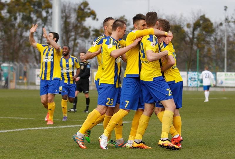Football. I Liga. MKS Kluczbork - Arka Gdynia. 26.03.2016