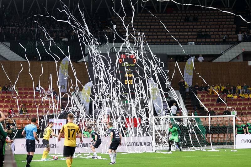 Football. Spodek Super Cup. Gornik Zabrze - Podbeskidzie Bielsko-Biala. 14.01.2024