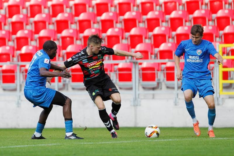 Football. Sparing. GKS Tychy - Puszcza Niepolomice. 19.07.2016