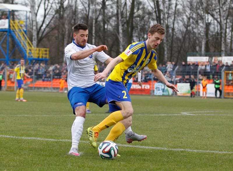 Football. I Liga. MKS Kluczbork - Arka Gdynia. 26.03.2016