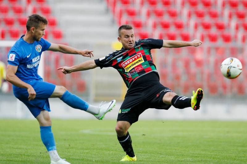 Football. Sparing. GKS Tychy - Puszcza Niepolomice. 19.07.2016