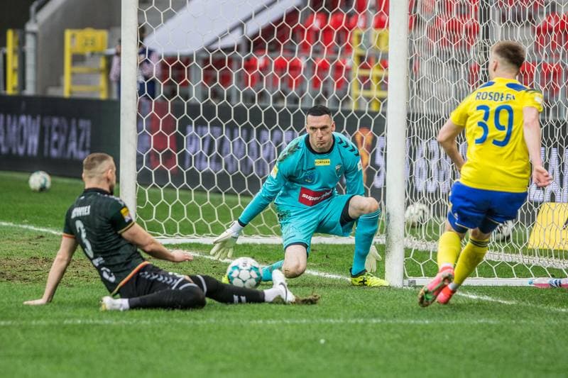 Football. Fortuna I Liga. GKS Tychy - Arka Gdynia. 01.04.2021