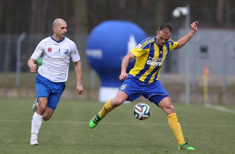 Football. I Liga. MKS Kluczbork - Arka Gdynia. 26.03.2016