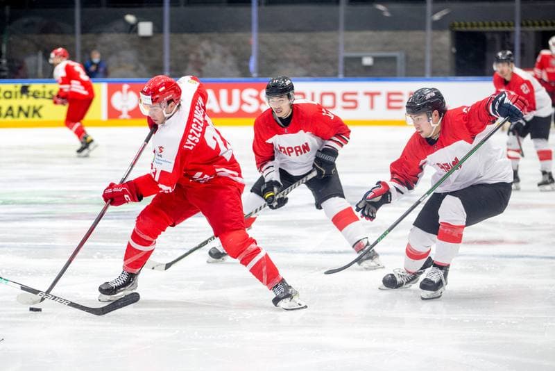 Ice Hockey. World Championship Division 1 Group B. Poland - Japan. 01.05.2022