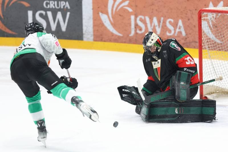 Ice Hockey. Tauron Hokej Liga. JKH GKS Jastrzebie - GKS Tychy. 14.01.2024