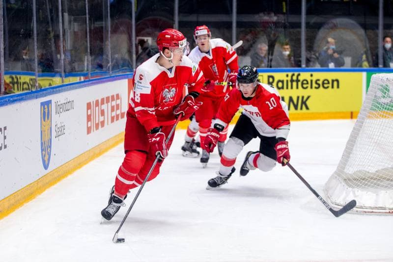 Ice Hockey. World Championship Division 1 Group B. Poland - Japan. 01.05.2022