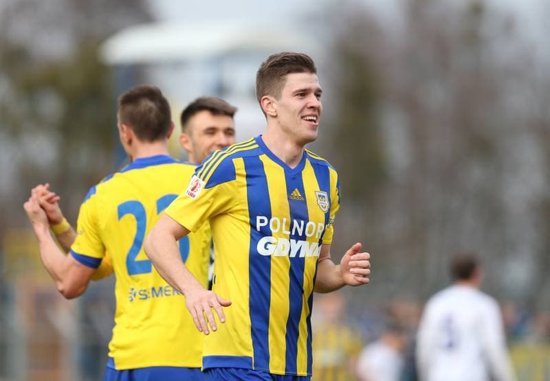 Football. I Liga. MKS Kluczbork - Arka Gdynia. 26.03.2016