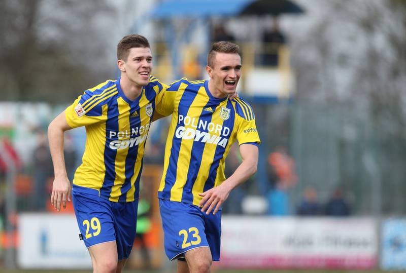 Football. I Liga. MKS Kluczbork - Arka Gdynia. 26.03.2016