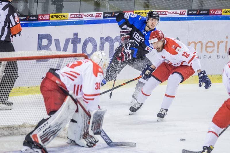 Ice Hockey. Three Seas Tournament. Poland - Estonia. 18.04.2021