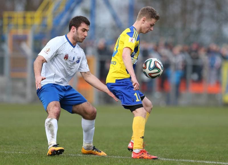 Football. I Liga. MKS Kluczbork - Arka Gdynia. 26.03.2016