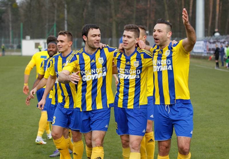 Football. I Liga. MKS Kluczbork - Arka Gdynia. 26.03.2016