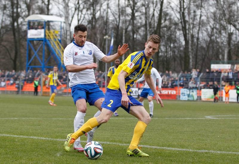 Football. I Liga. MKS Kluczbork - Arka Gdynia. 26.03.2016