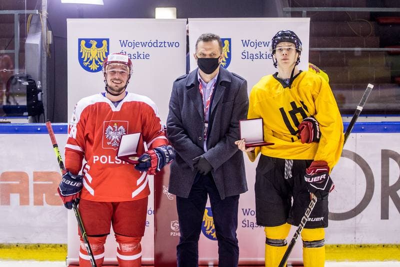 Ice Hockey. Three Seas Tournament. Poland - Lithuania. 19.04.2021