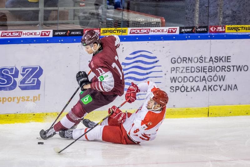 Ice Hockey. Three Seas Tournament. Poland - Latvia. 21.04.2021