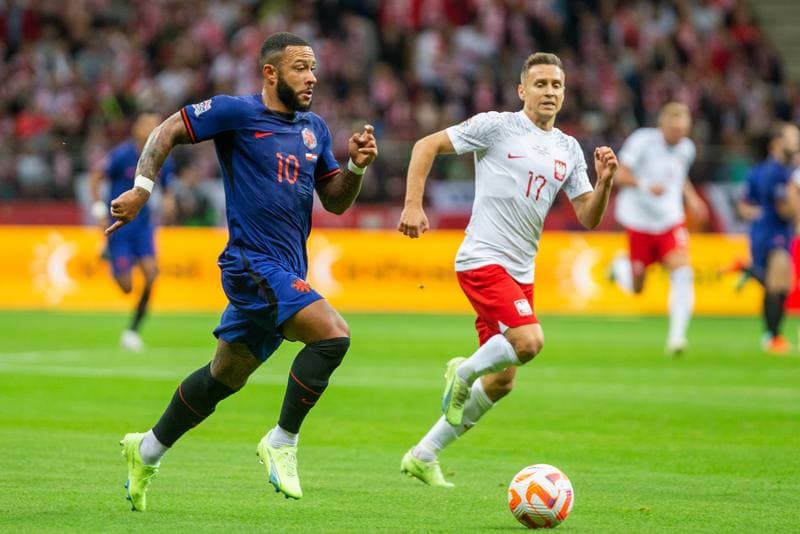 Football. UEFA Nations League. Poland - Netherlands. 22.09.2022