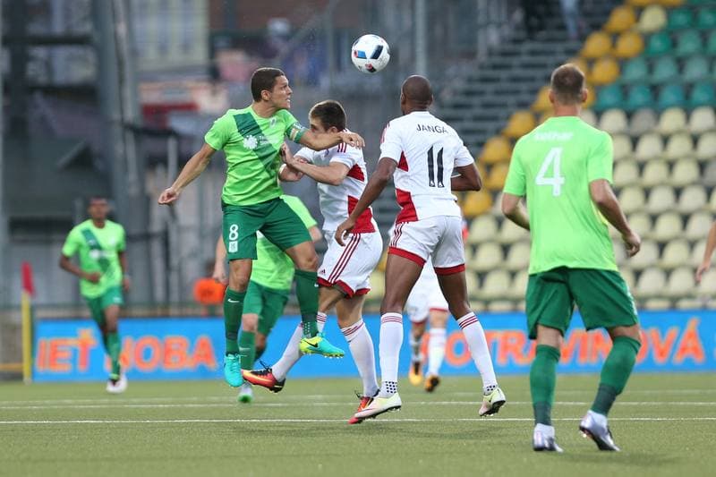 Football. Champions League. AS Trencin - Olimpija Ljubljana. 20.07.2016