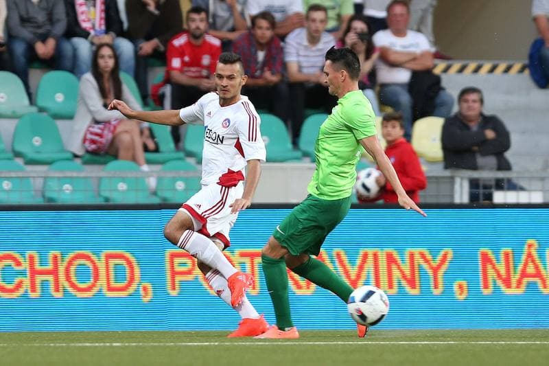 Football. Champions League. AS Trencin - Olimpija Ljubljana. 20.07.2016