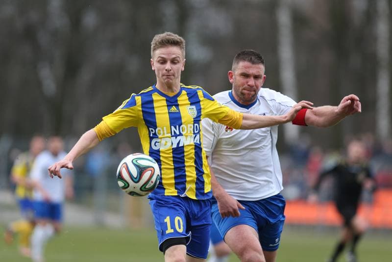 Football. I Liga. MKS Kluczbork - Arka Gdynia. 26.03.2016