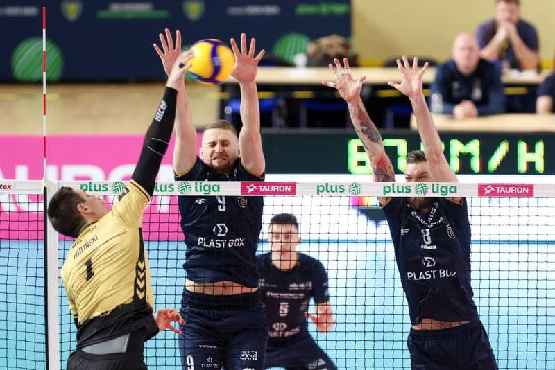 Volleyball. PlusLiga. GKS Katowice - Projekt Warszawa. 19.01.2024