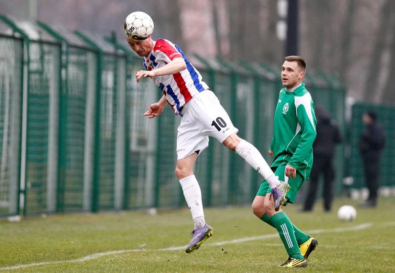 Football. III Liga. Grunwald Ruda Slaska - Odra Opole. 26.03.2016