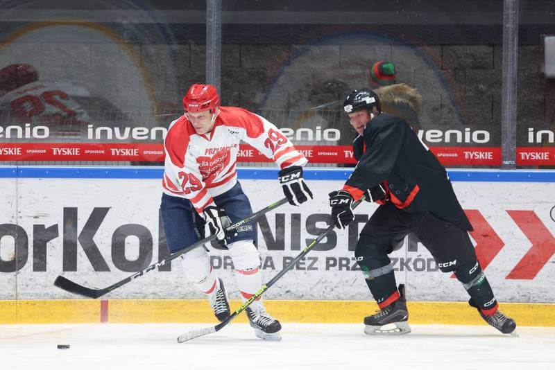 Ice Hockey. Charity Match. Hokejowa Kadra Artystow Polskich - Przyjaciele WOSP. 20.01.2024