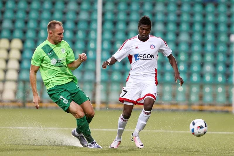 Football. Champions League. AS Trencin - Olimpija Ljubljana. 20.07.2016