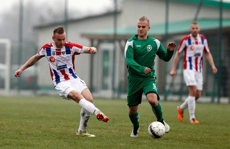 Football. III Liga. Grunwald Ruda Slaska - Odra Opole. 26.03.2016